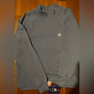 Champion Blue Crewneck Sweater Classic Style